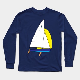 Thistle Sailboat Long Sleeve T-Shirt